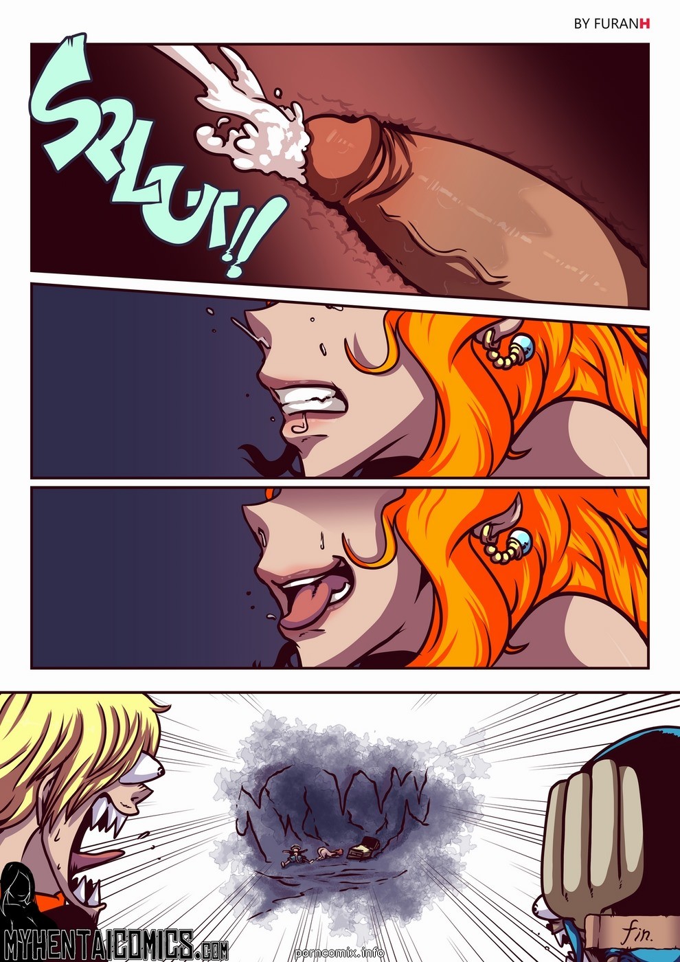 Nami Cartoon Porn - One Piece Hentai Nami Desnuda Milftoon Luffy y Nami