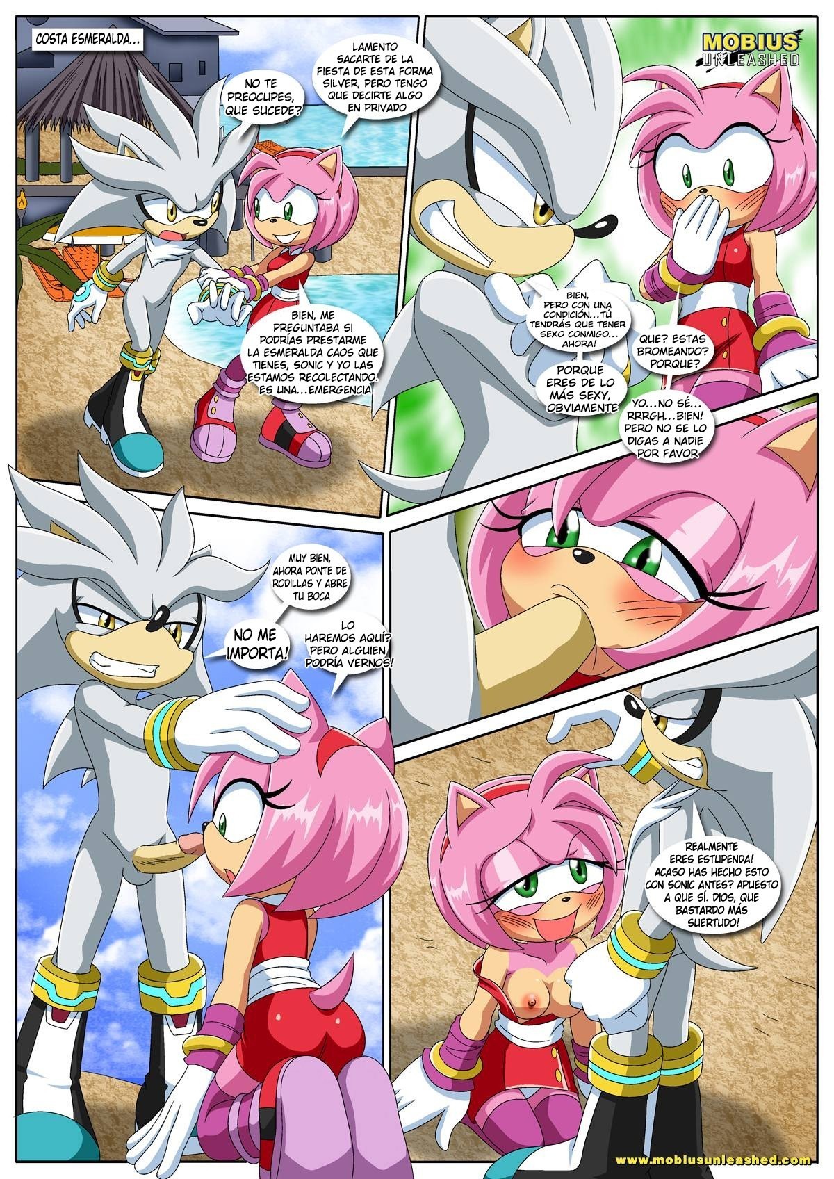 Silver Xxx Toons - Sonic xxx comic porno orgias y muchas corridas