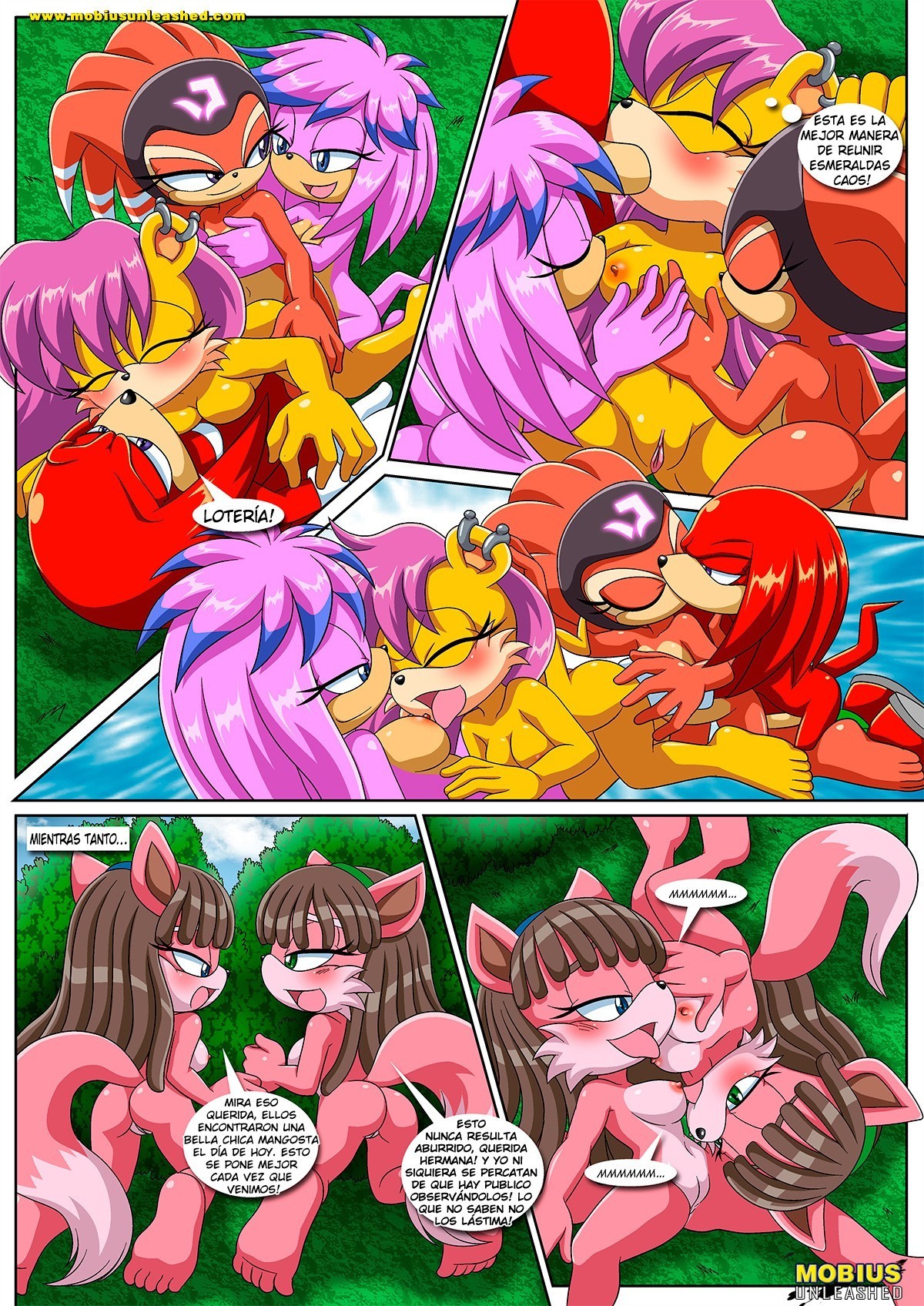 Sonic xxx comic porno orgias y muchas corridas