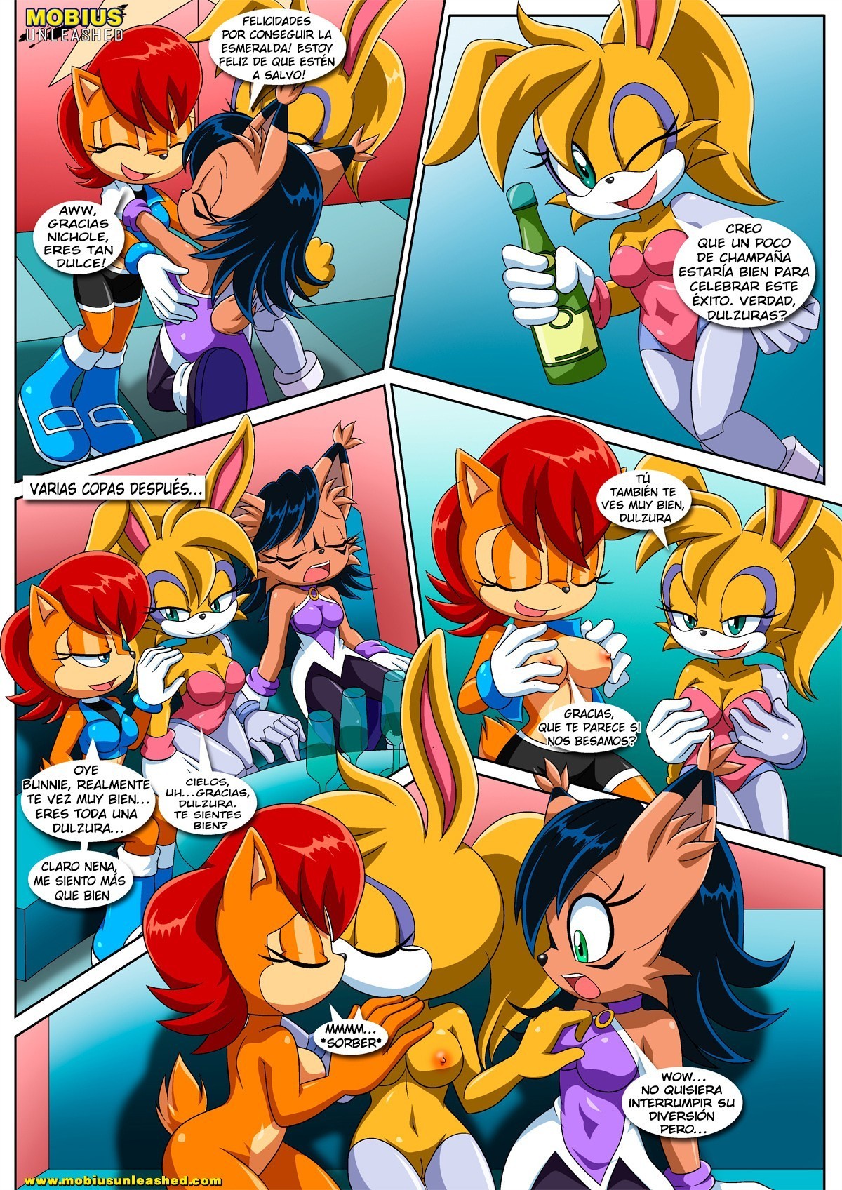 Rouge The Bat Porn Comics - Sonic xxx comic porno orgias y muchas corridas