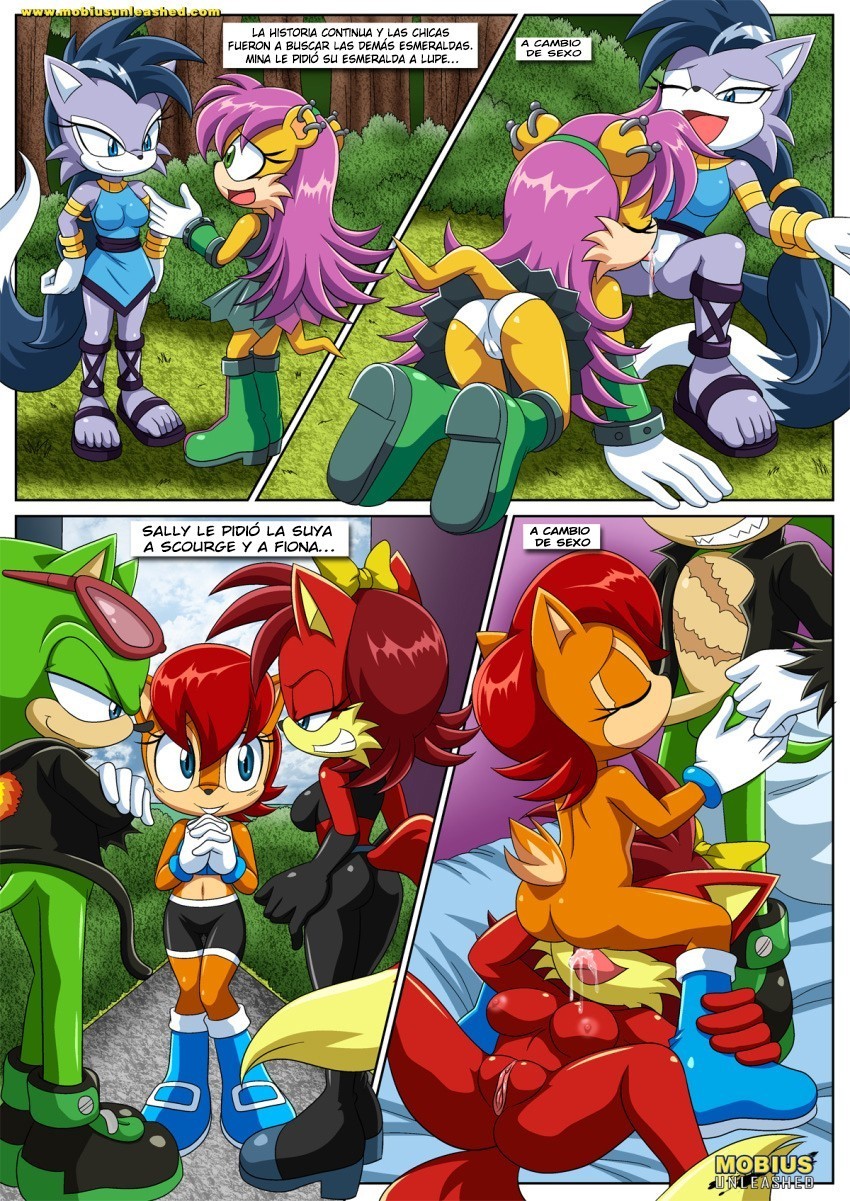 Sonic en Amy Porn Comics