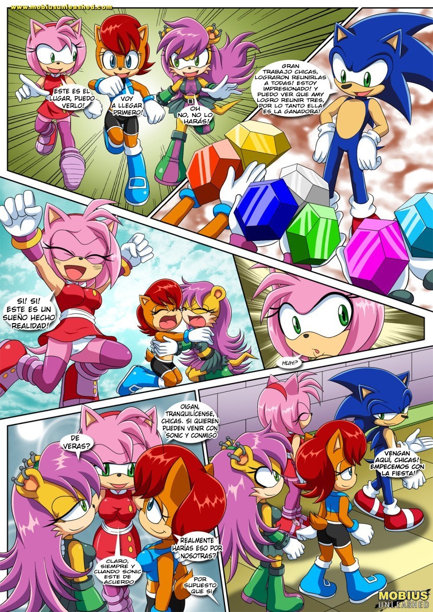 Classic Amy Porn - Sonic xxx comic porno orgias y muchas corridas