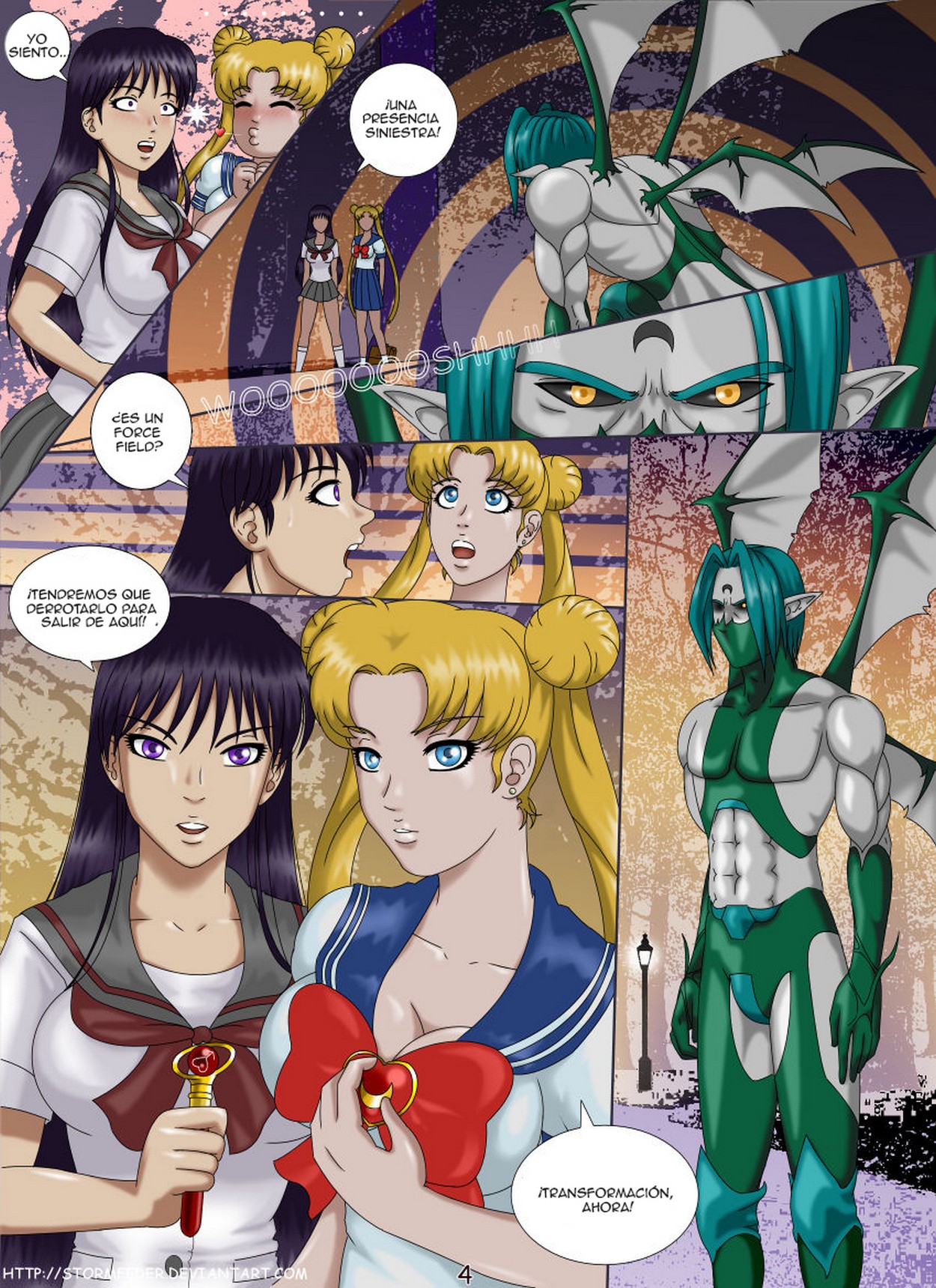 sailor moon xxx Serena y Rei siendo violadas