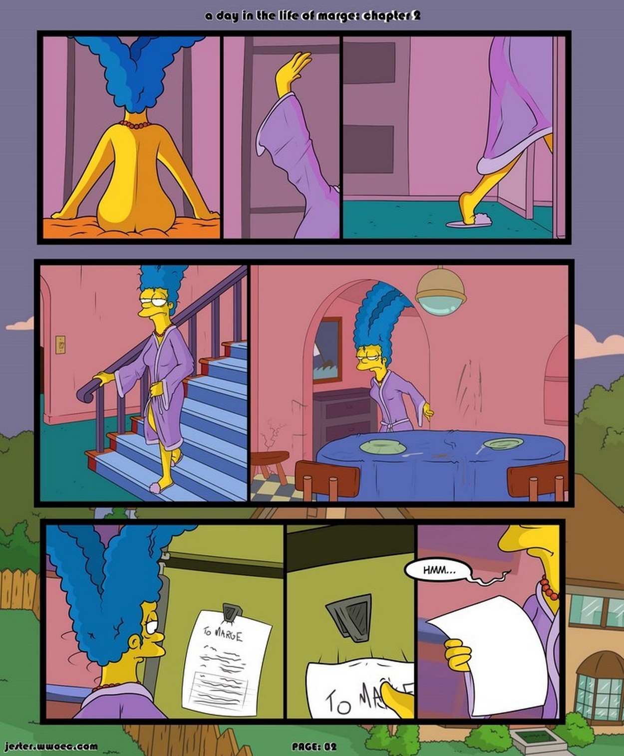 1250px x 1515px - Marge simpson follando con Apu - Comics Porno