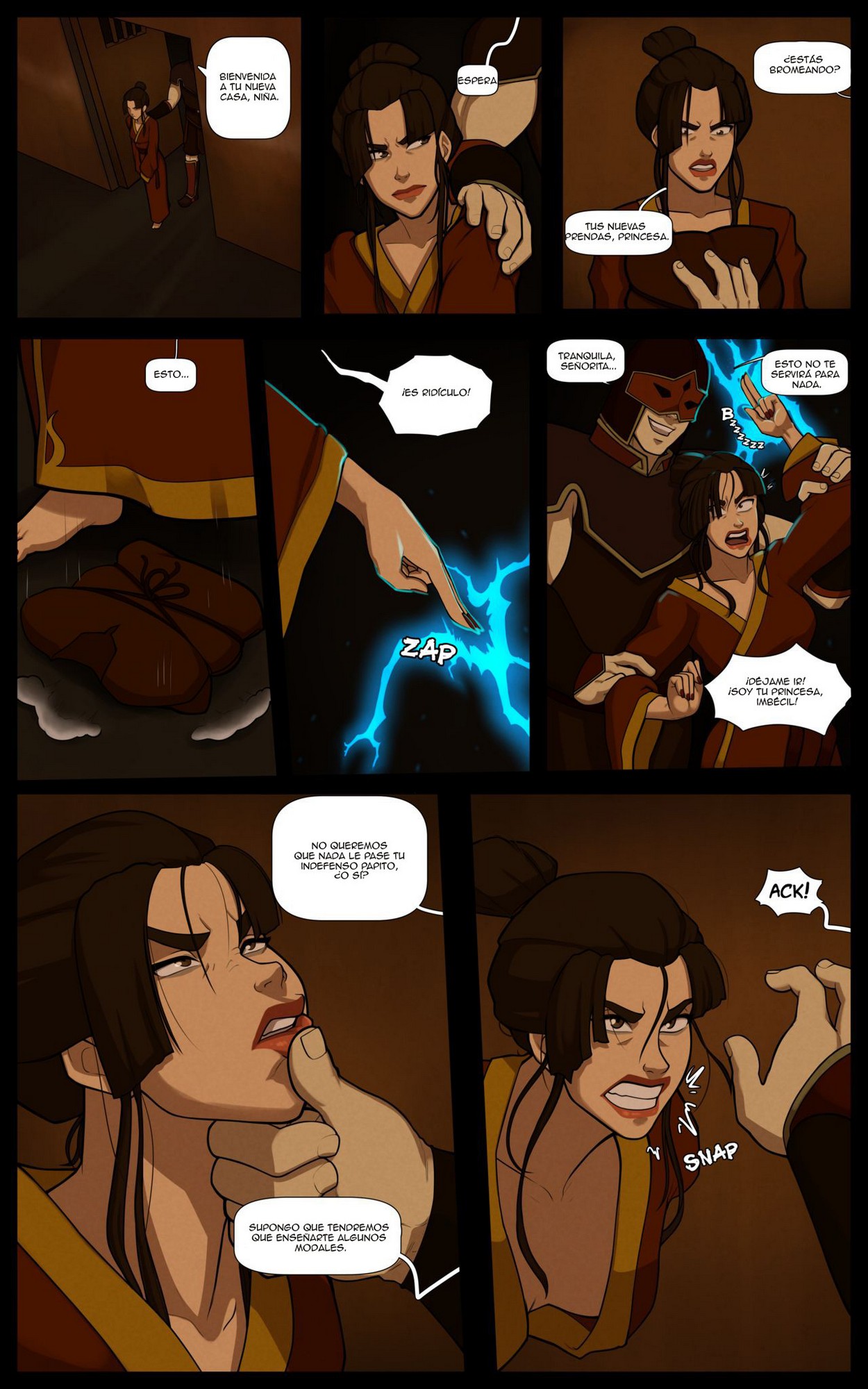 Cartoon Avatar Comics - Azula xxx Avatar porno - Comics Hentai