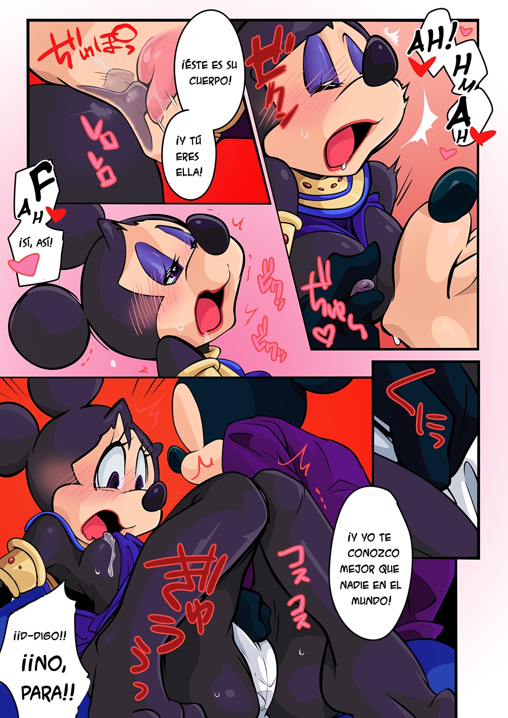 Mickey Mouse Porn Sex - Mickey y Mini follando Disney Porno comic xxx