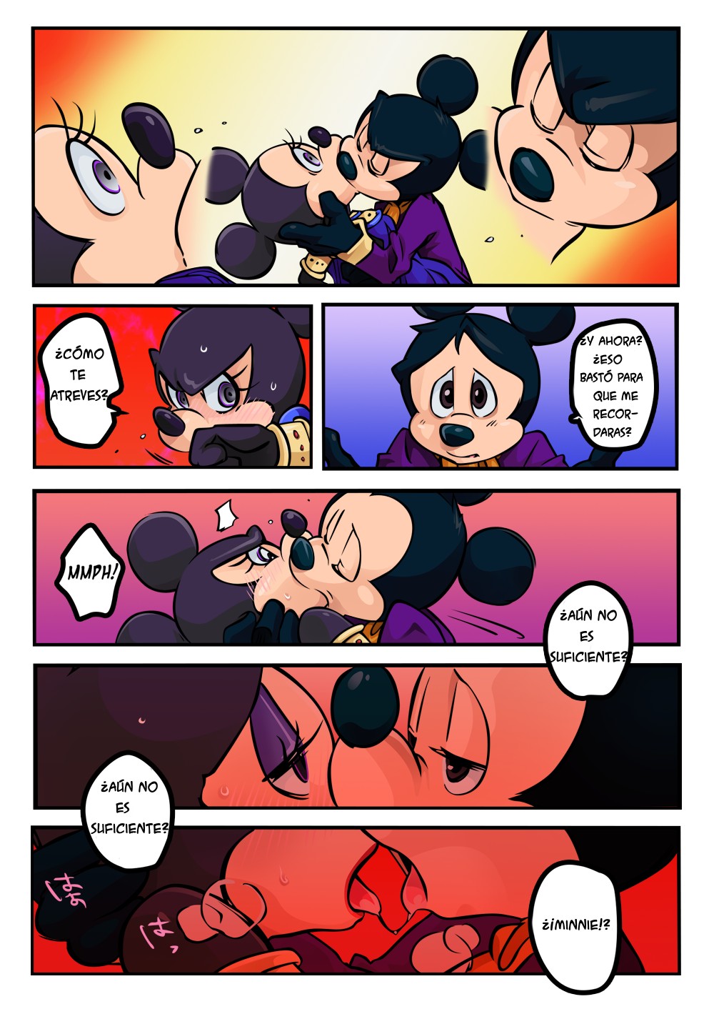 Disney cartoon porno fumetto