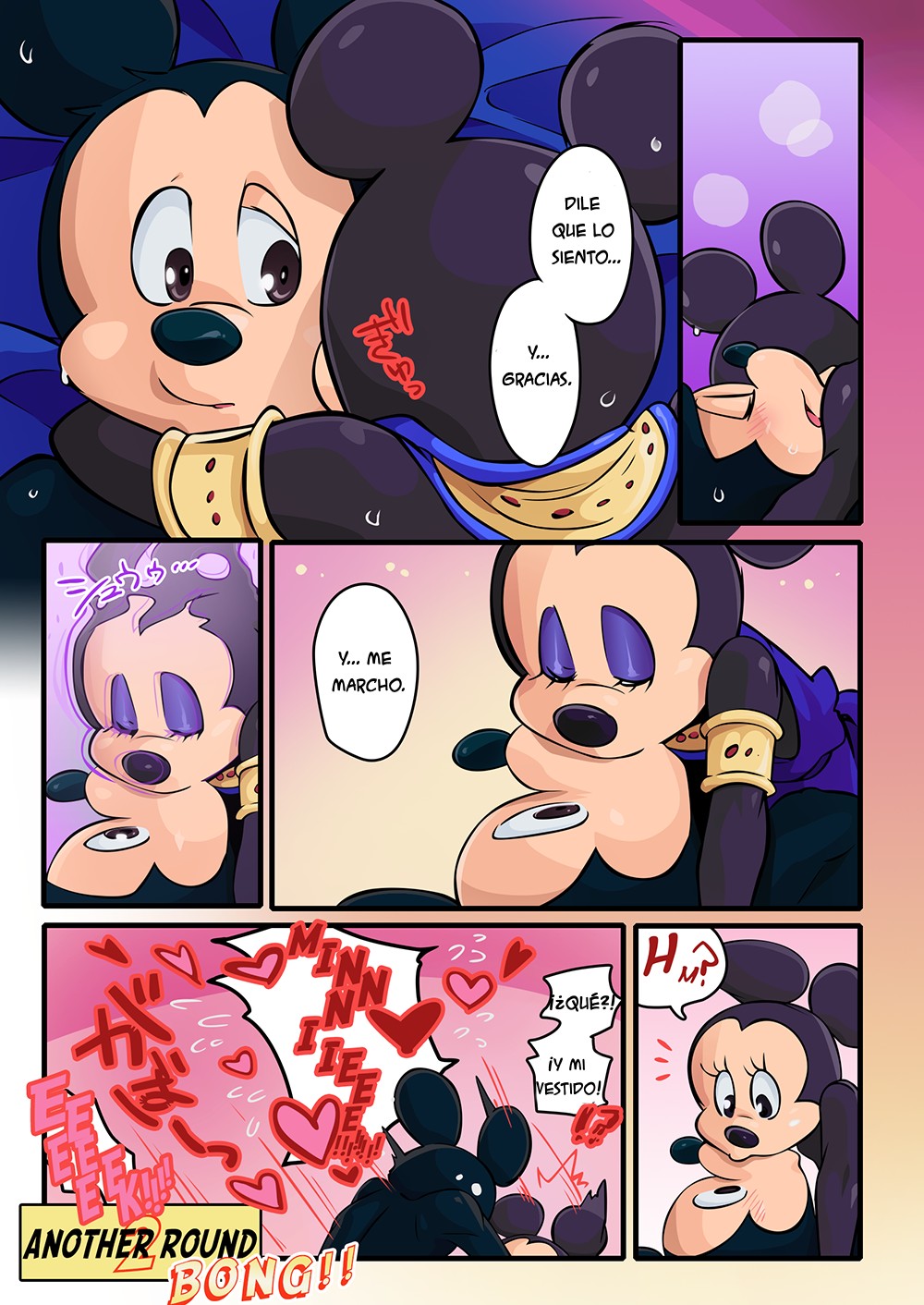 1000px x 1412px - Mickey y Mini follando Disney Porno comic xxx