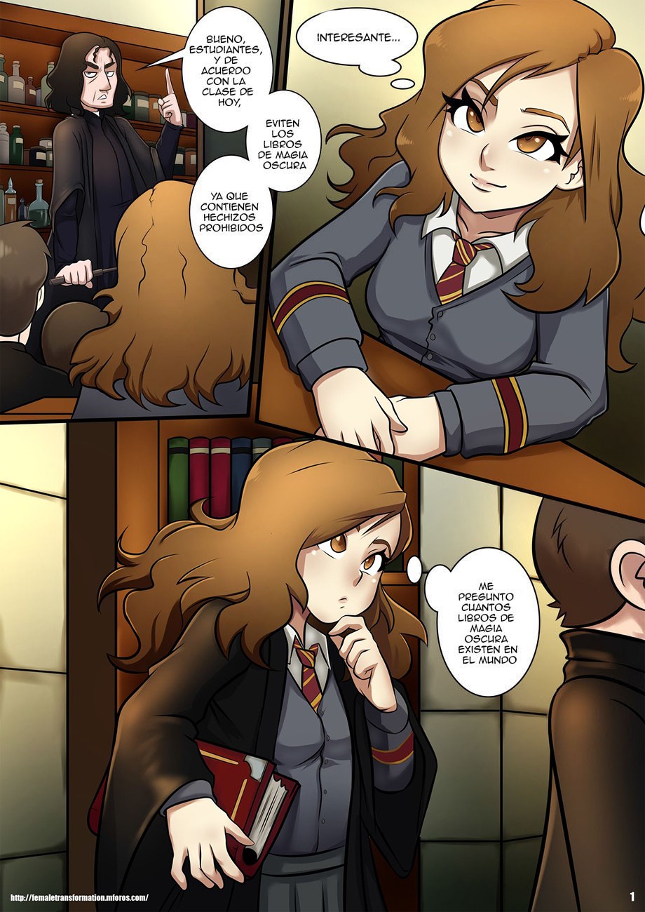 Harry Potter hechizos sexuales de Hermione - Comics Porno ...