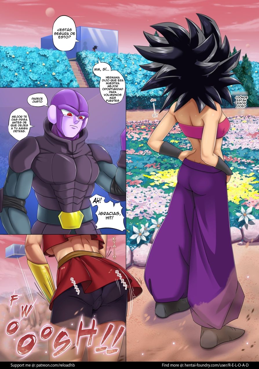 Dragon Ball Hentai Porn - Kale y Kefla follando con Goku y Vegeta en el Torneo ...