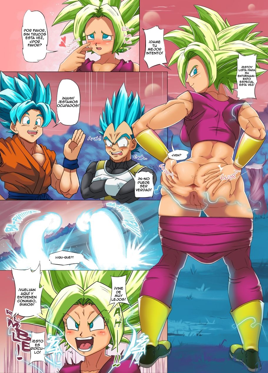 Xxx Kale - Kale y Kefla follando con Goku y Vegeta en el Torneo - Comics ...