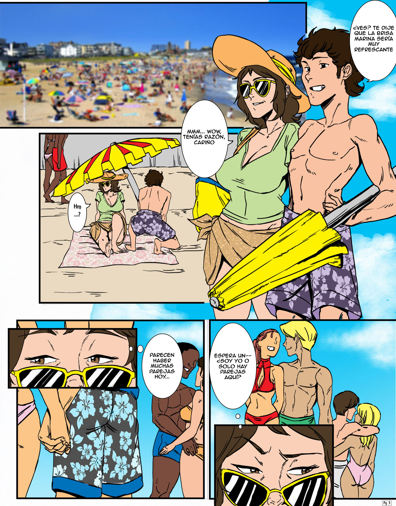 Porno manga folla a su hija en la playa Incesto Madre E Hijo En La Playa Comics Porno Gratis En Espanol Hentai Comicsporno Xxx