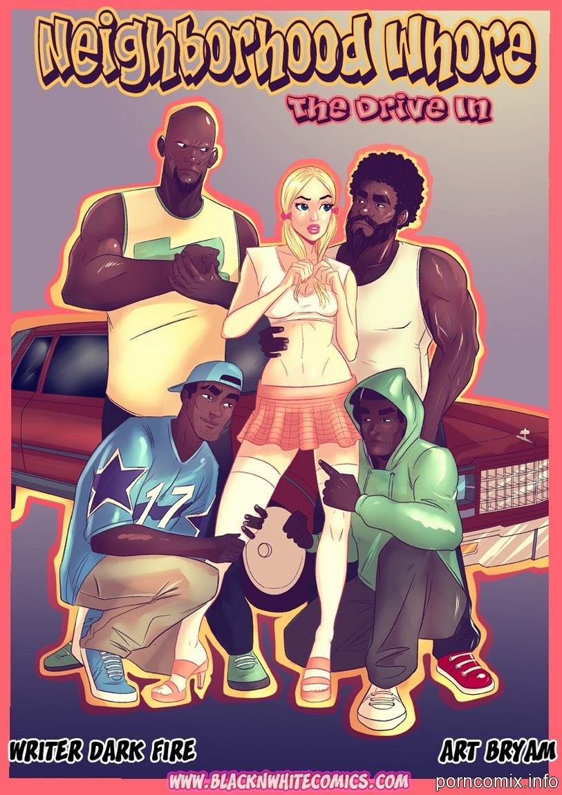 Interracial Sex Toons Gang - Comic Interracial Follando con una Colegiala Rubia