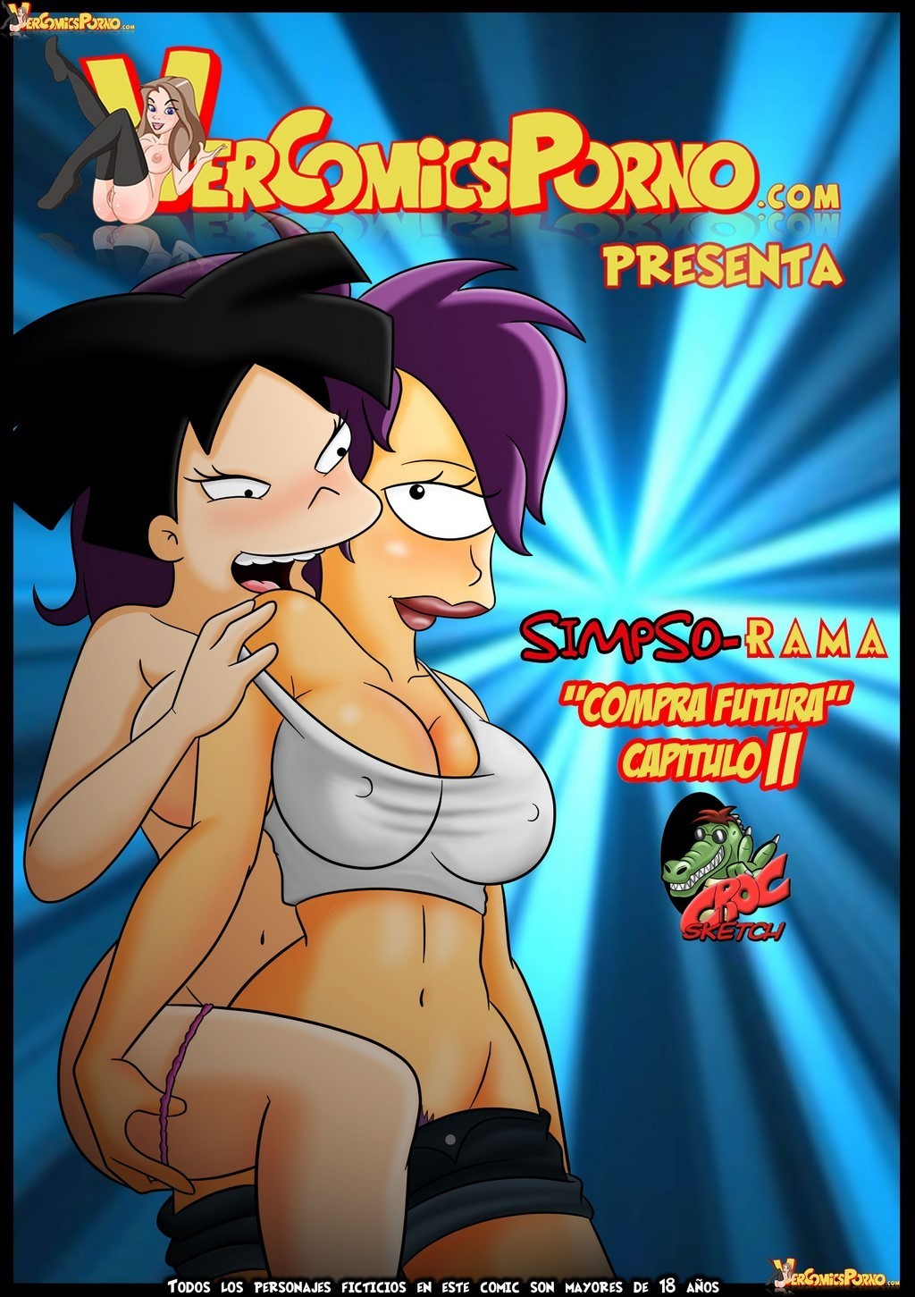 Futurama Leela Sex - Los Simpsons xxx y Porno Futurama \