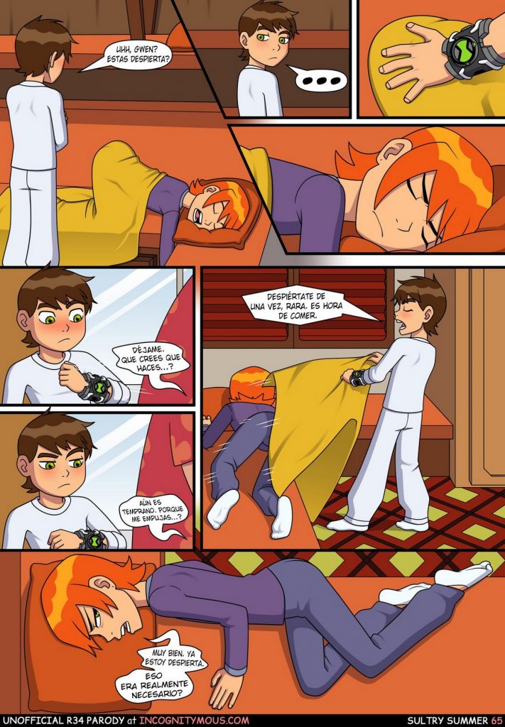 Ben 10 Gwen Porn Comic - Ben 10 Hentai Comic Porno incesto ben 10 y Gwen follando