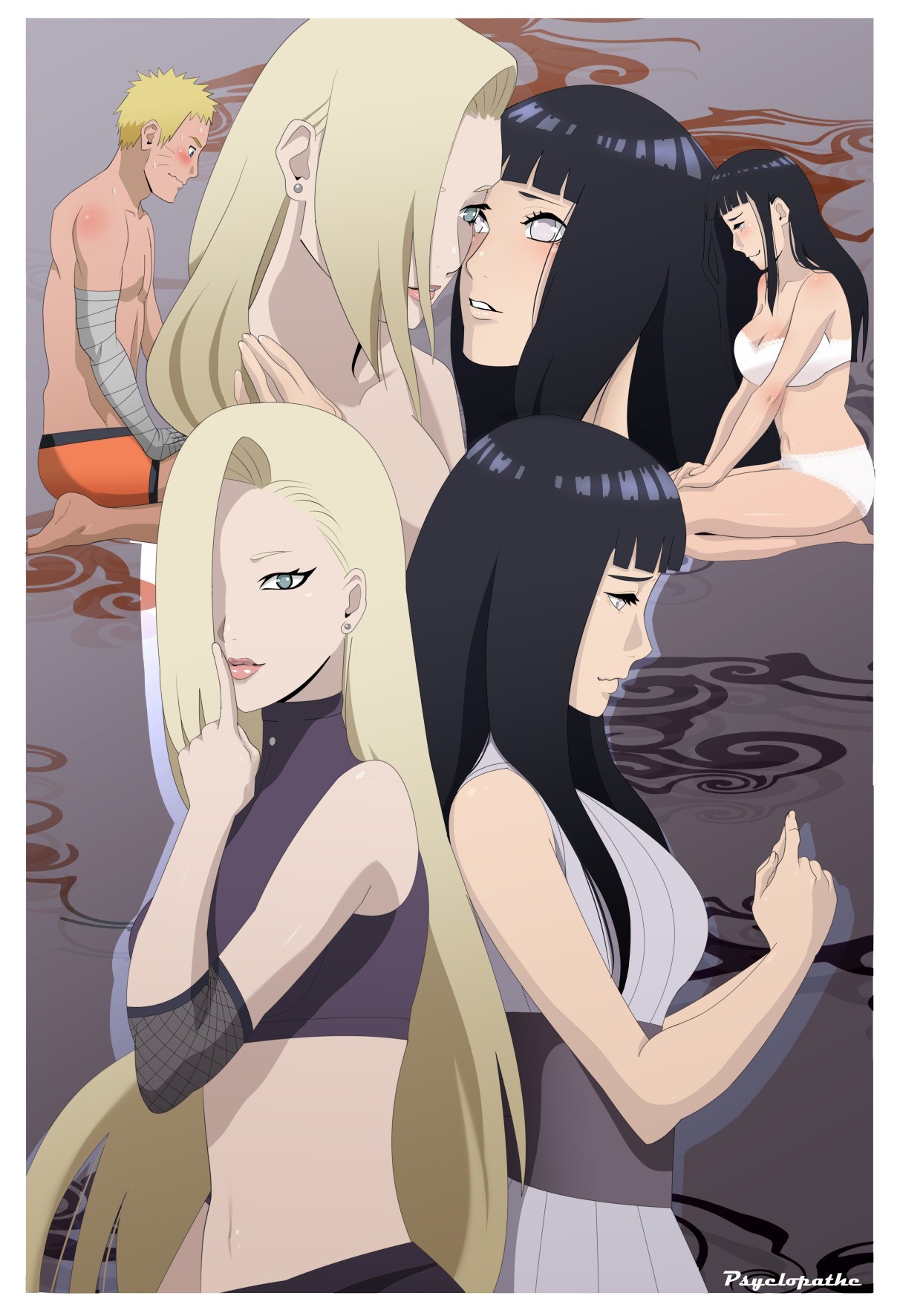 Naruto And His Mom Porn - Naruto xxx Hinata e Ino Porno Lesbico COMICSPORNO.XXX