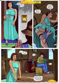 Milftoon infiel follando con su hijastro