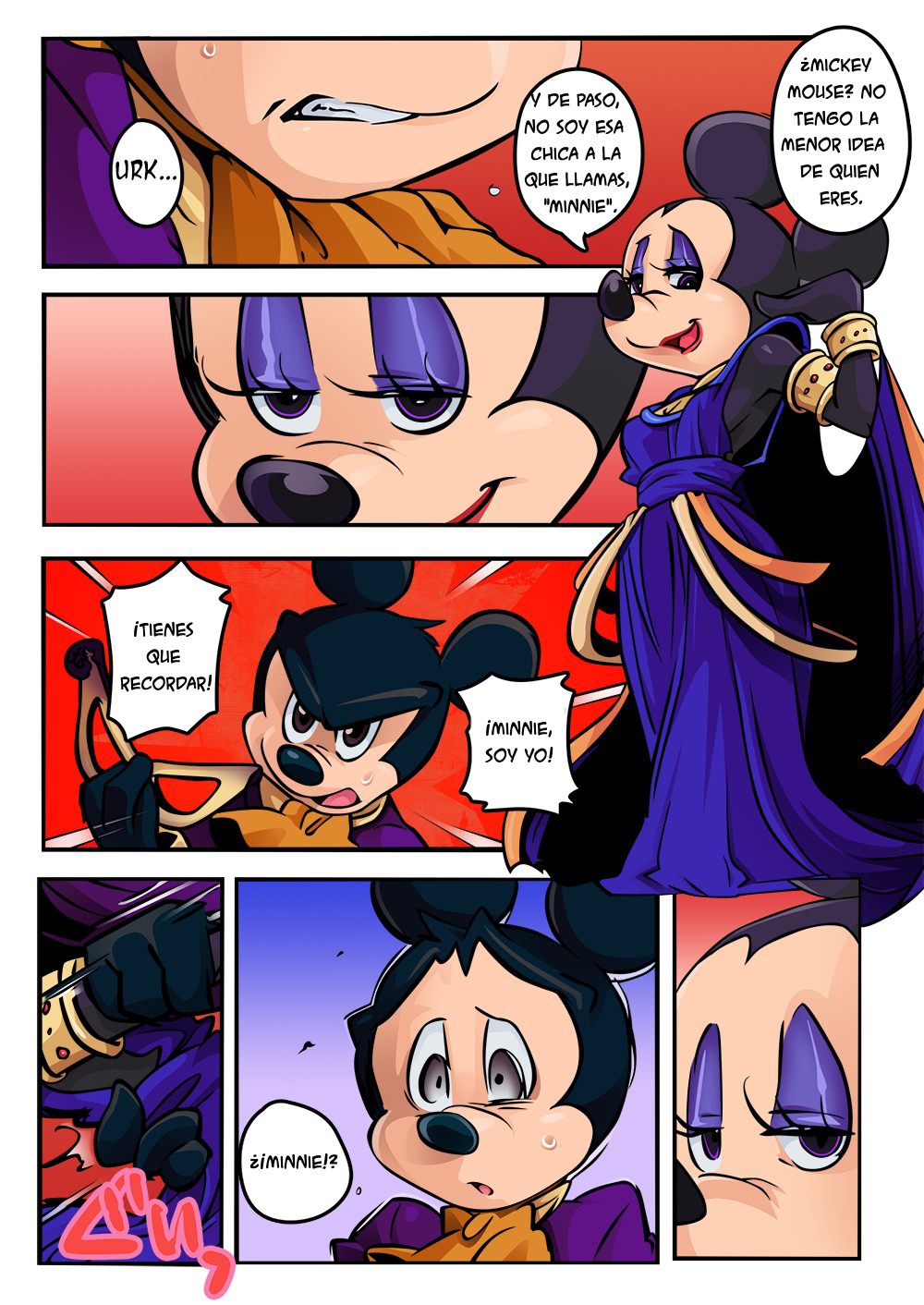 1000px x 1412px - Mickey y Mini follando Disney Porno comic xxx