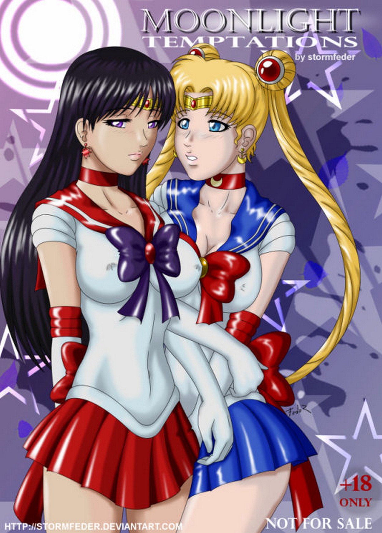 Moonxxx - sailor moon xxx Serena y Rei siendo violadas