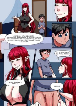 Madre Milftoon follando con su hijastro