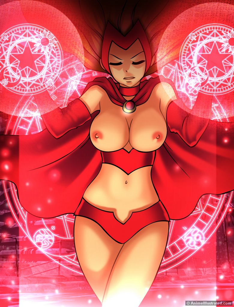 Hentai De Scarlet One Piece - Xmen Porno â€“ Scarlet Witch xxx Comic Imagenes Porno